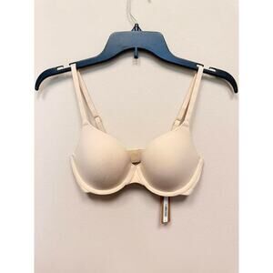 SKIMS FITS EVERYBODY T-Shirt Bra - Sand Size 32C NWT #1820